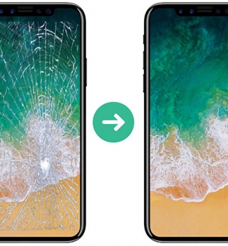 Replace glass, screen iphone X, iphone 8plus